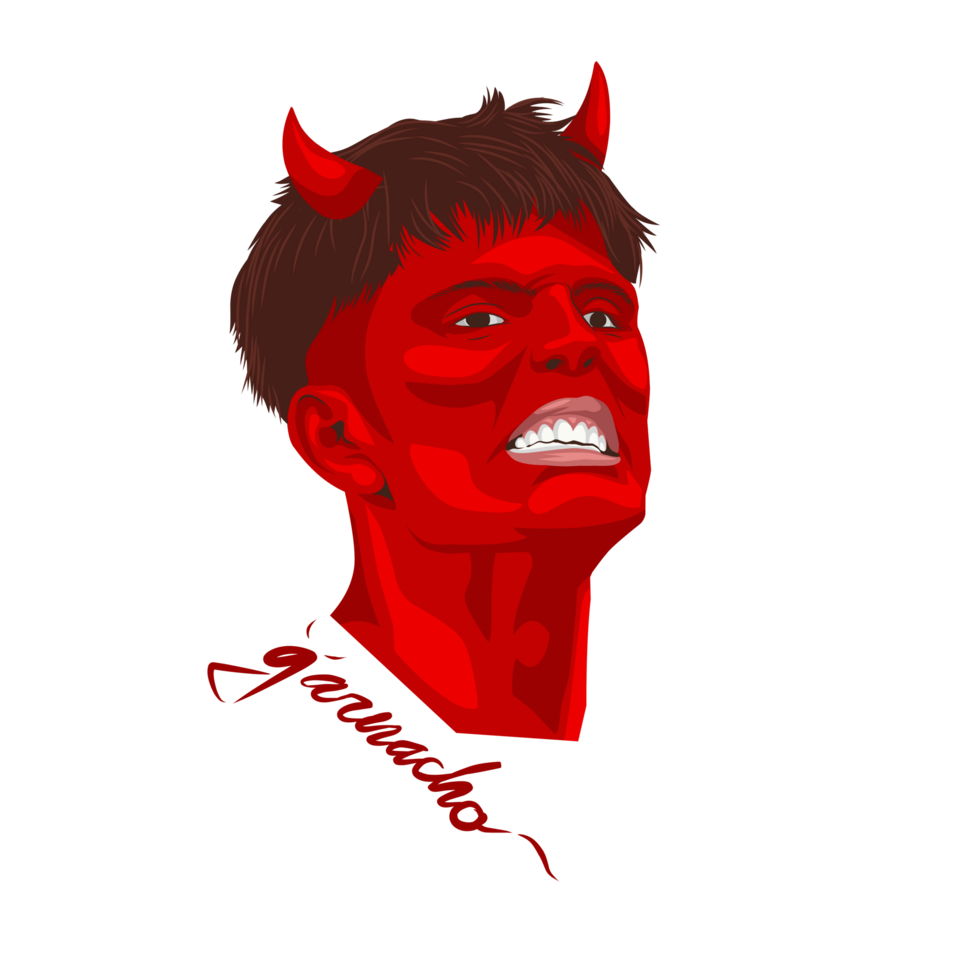 Alejandro Garnacho Red Devils png