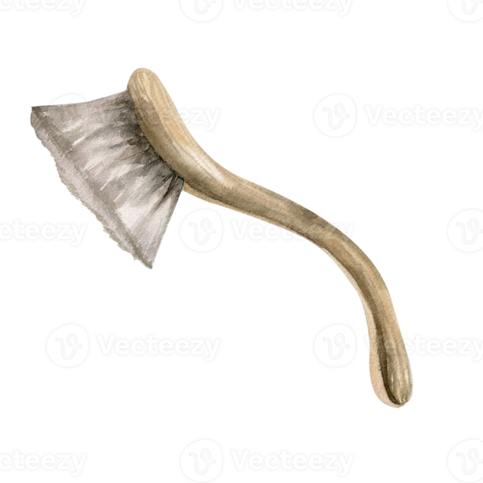 zéro déchets nettoyage brosse avec en bois gérer. main tiré éco, écologiquement amical Accueil nettoyage outil, maison sol balai. illustration pour nettoyage entreprise logo png