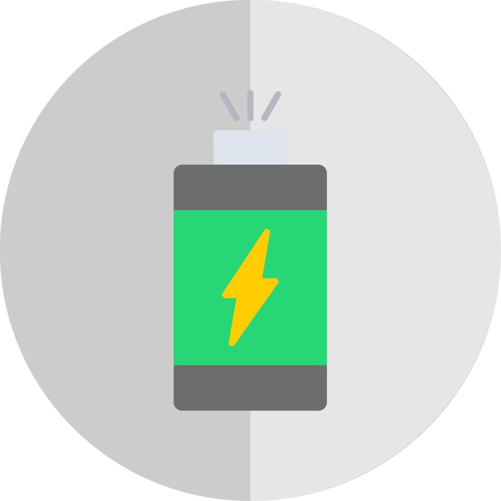 Power Flat Scale Icon vector