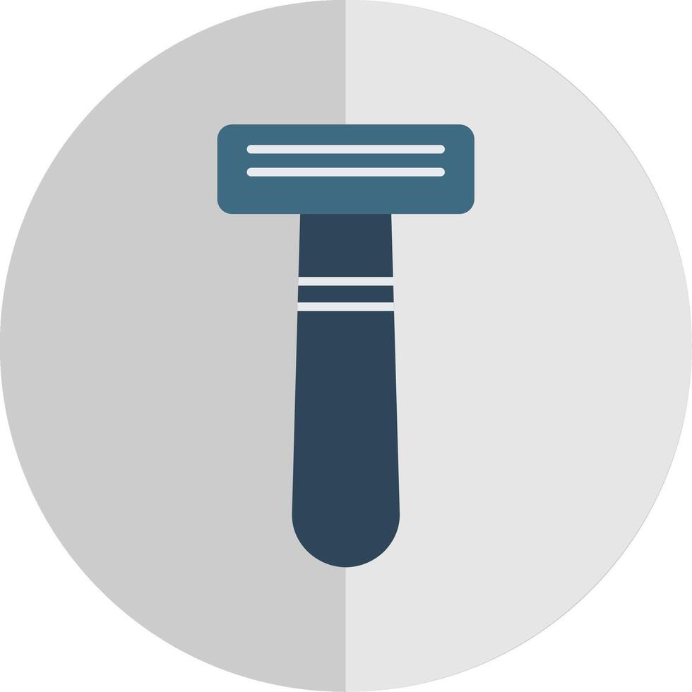 Shaving Razor Flat Scale Icon vector