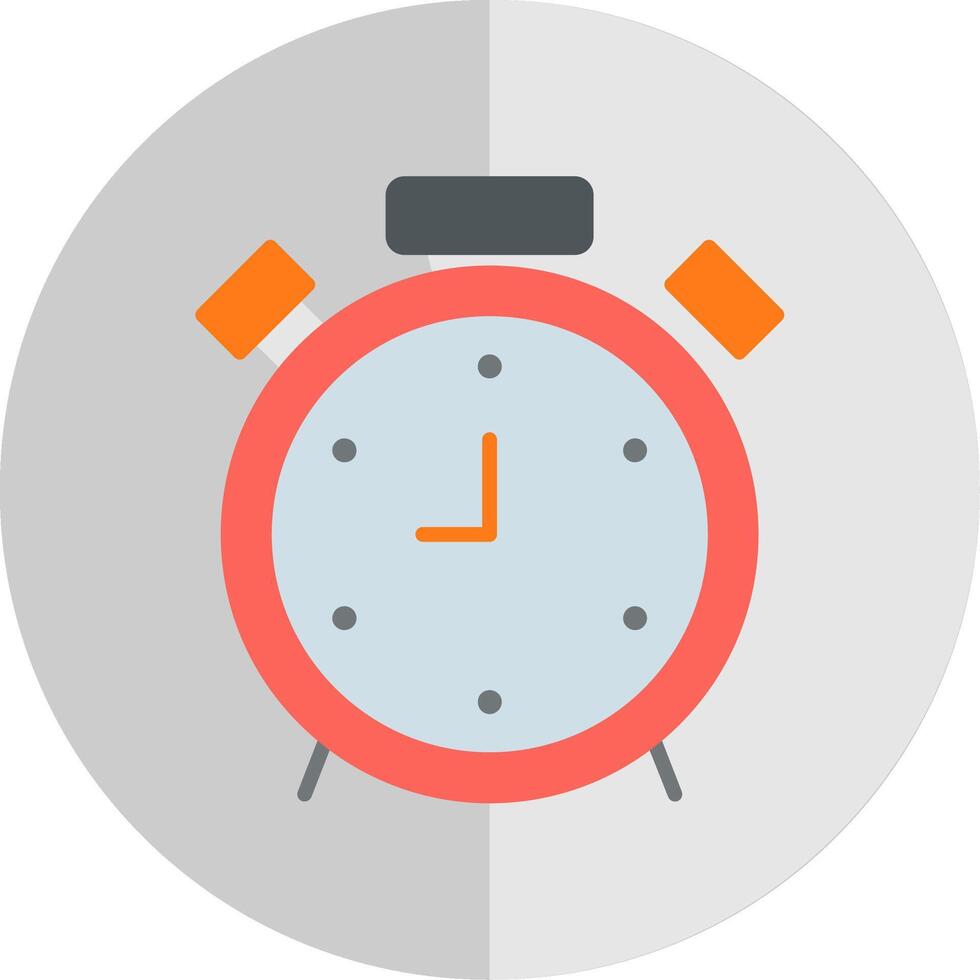 Alarm Flat Scale Icon vector