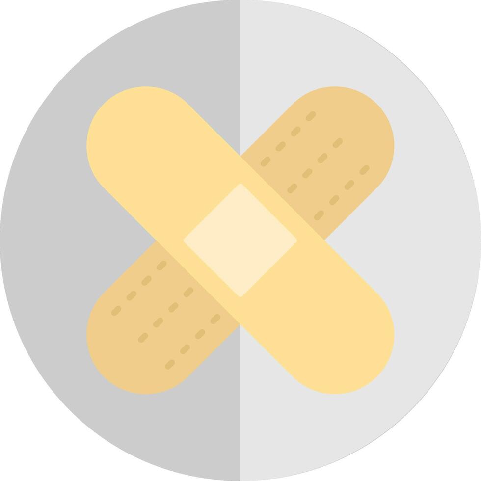 Bandage Flat Scale Icon vector