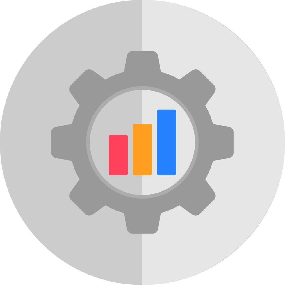 Productivity Flat Scale Icon vector