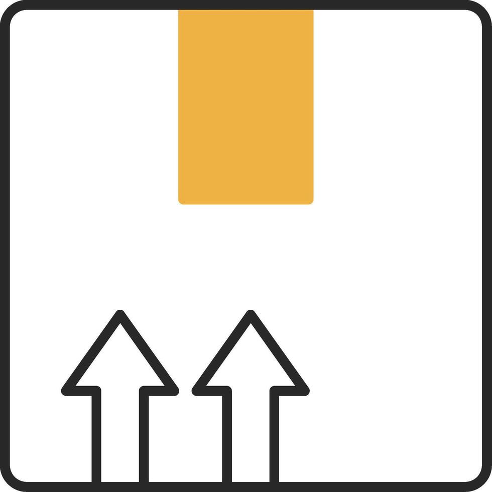 Merchandise Skined Filled Icon vector