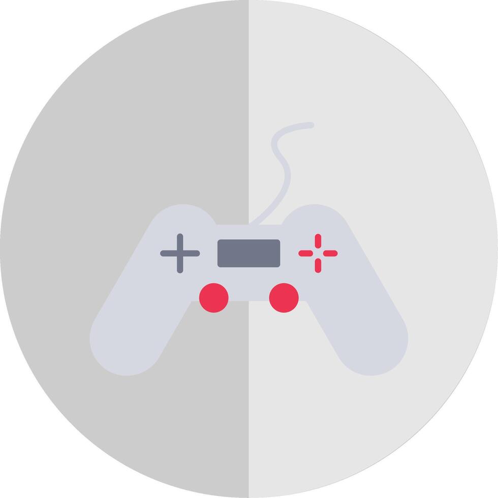Gaming Flat Scale Icon vector