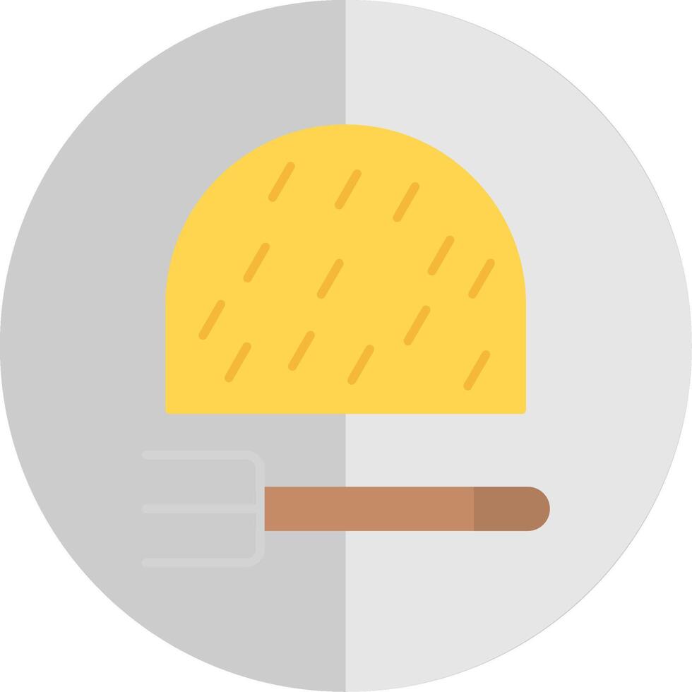 Haystack Flat Scale Icon vector