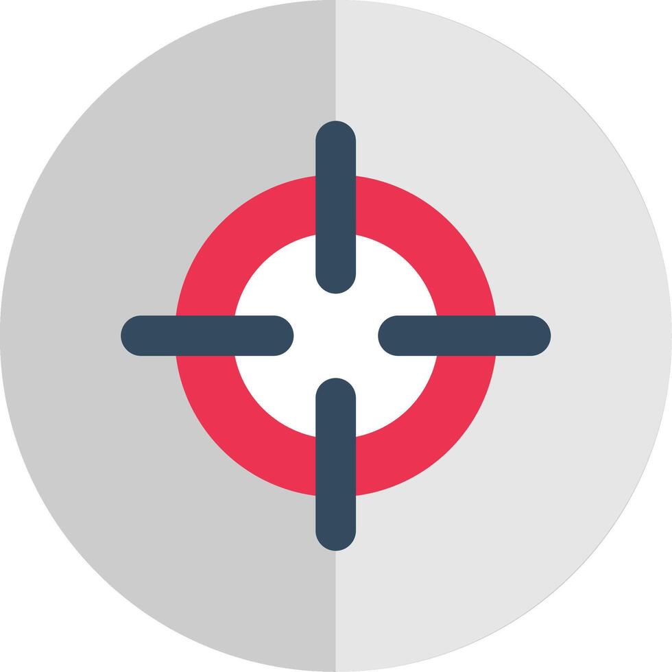 Target Flat Scale Icon 42935708 Vector Art at Vecteezy