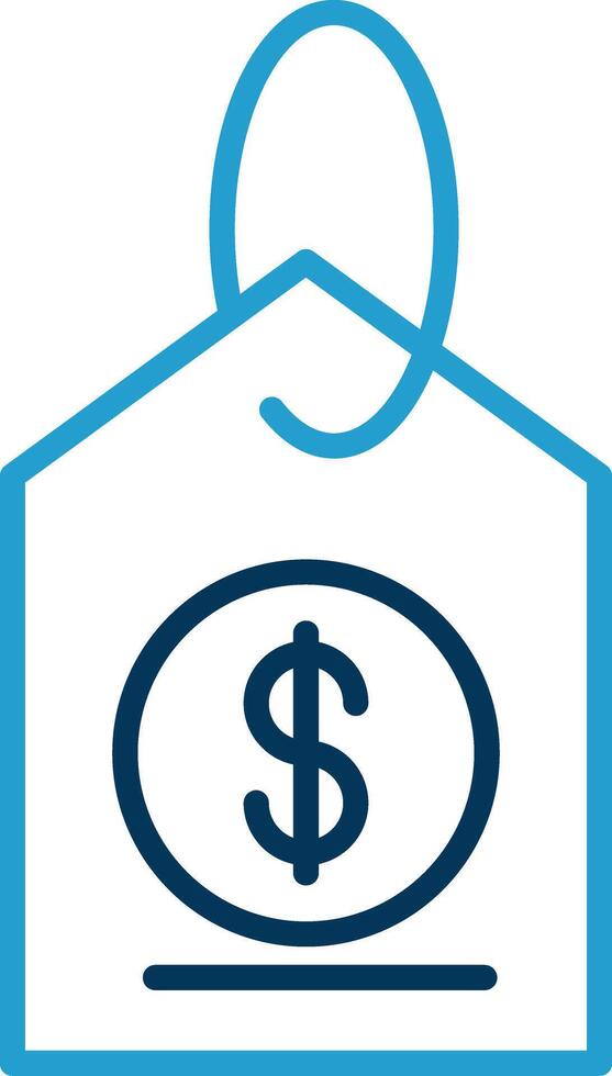 Cheap Line Blue Two Color Icon vector