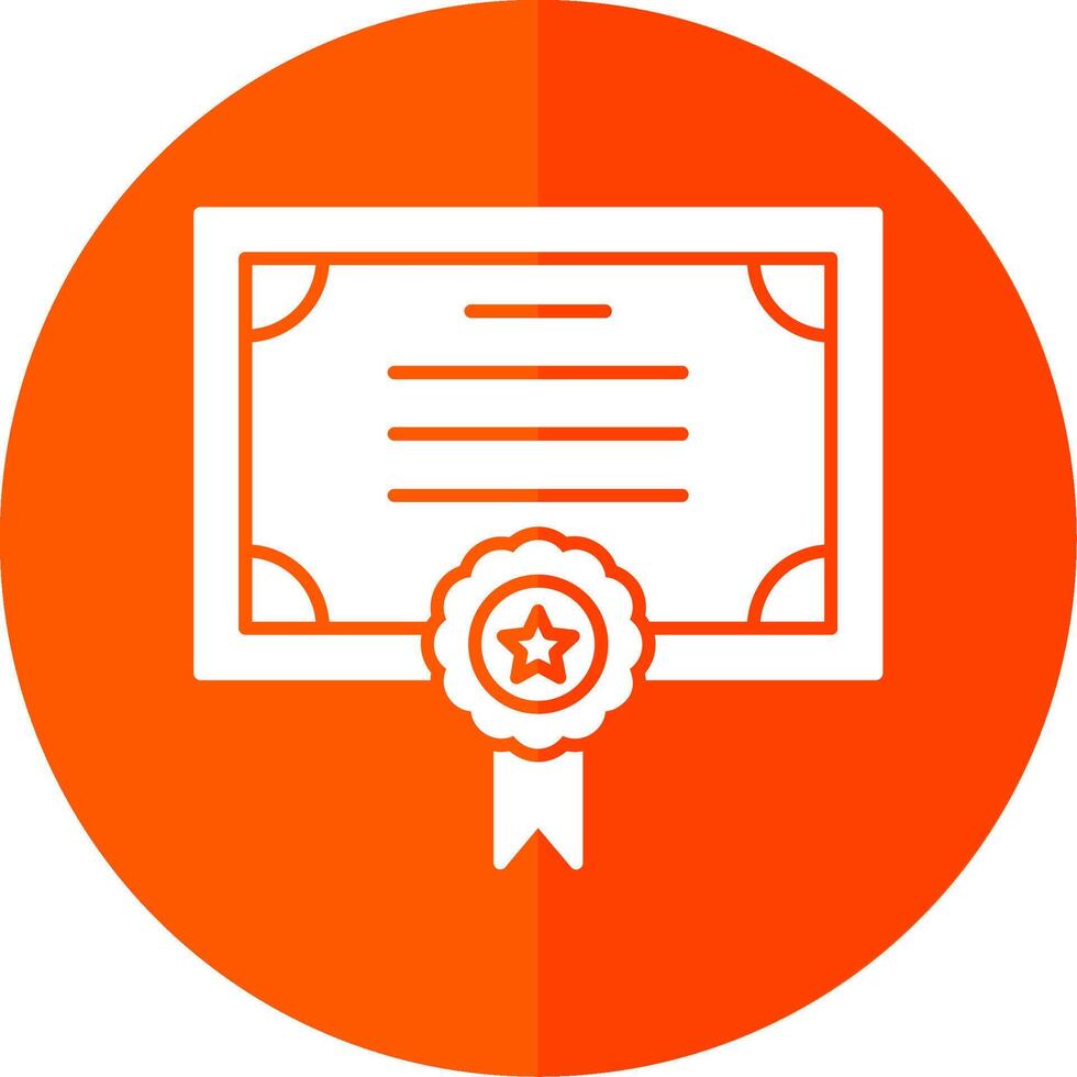 Standard Glyph Red Circle Icon vector