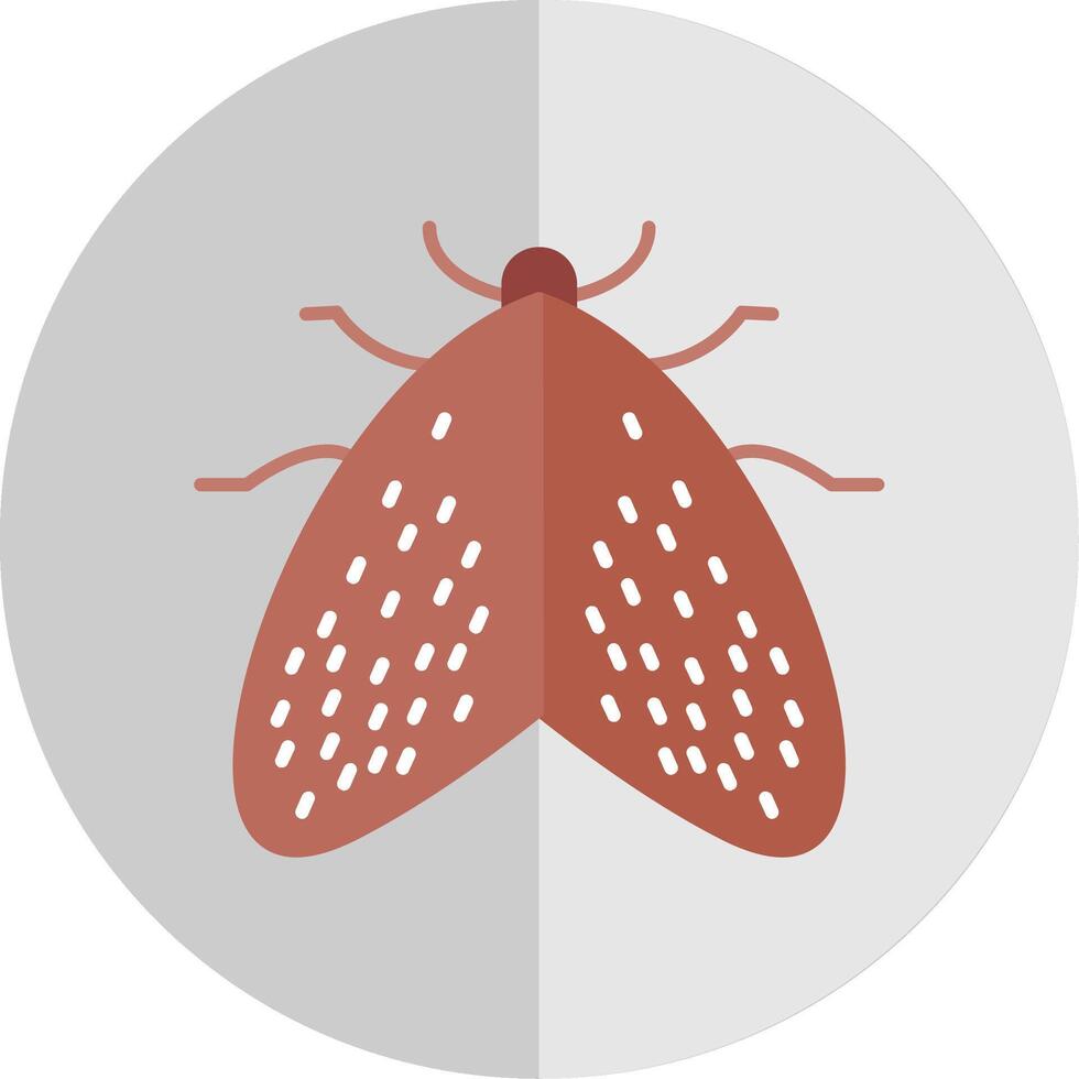 Insect Flat Scale Icon vector