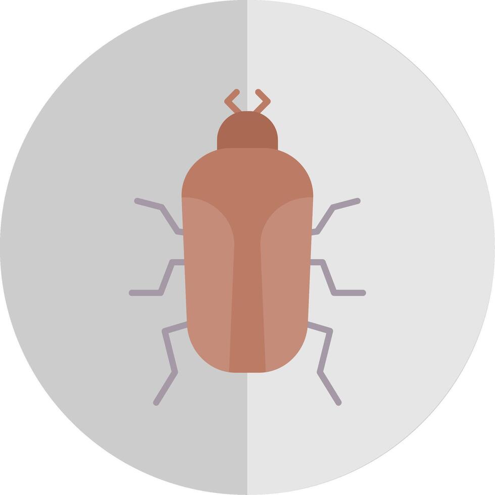 Insect Flat Scale Icon vector