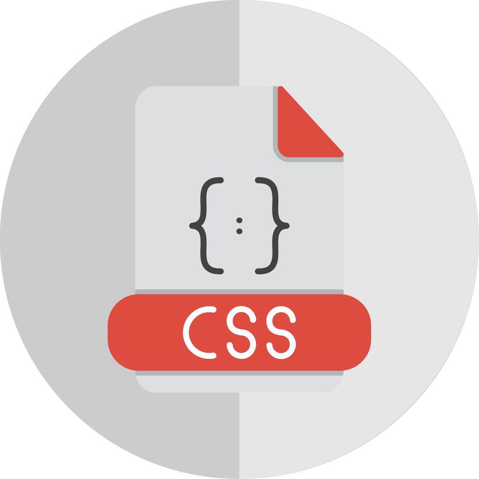 Css Flat Scale Icon vector
