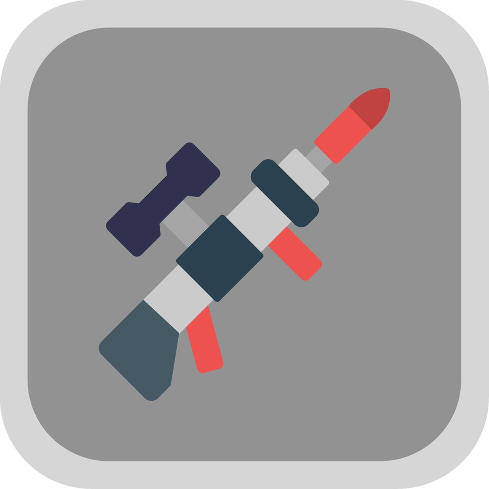 Launcher Flat Round Corner Icon vector