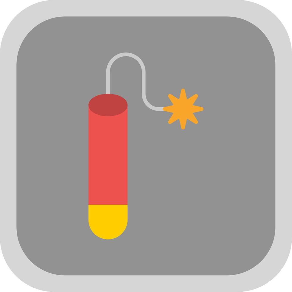 Tnt Flat Round Corner Icon vector