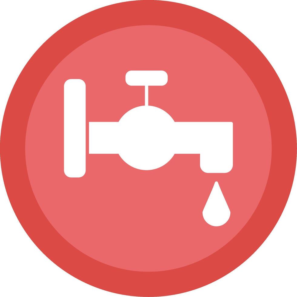 Tap Glyph Multi Circle Icon vector