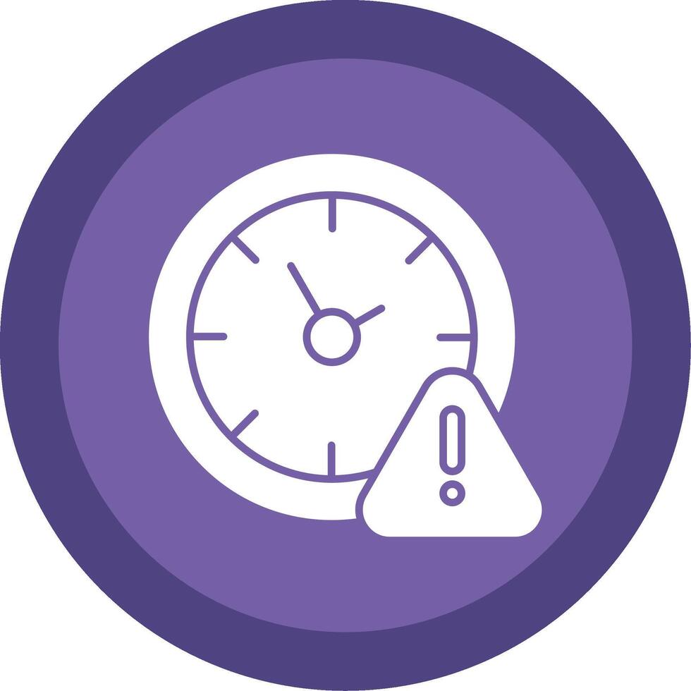 Timeline Glyph Multi Circle Icon vector