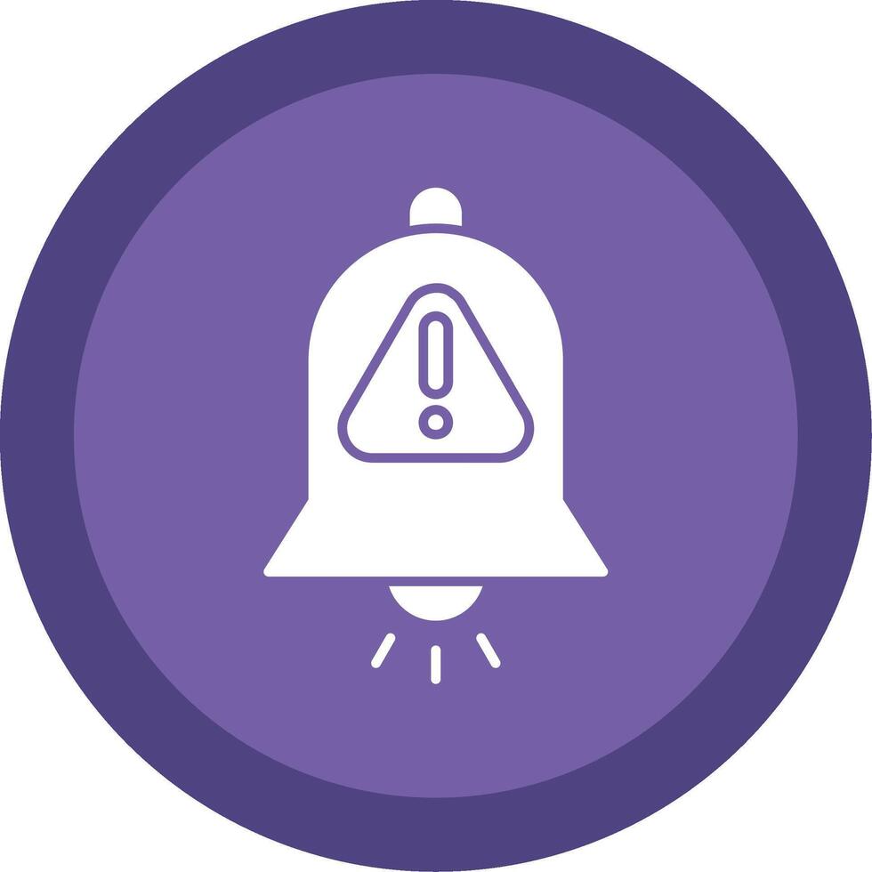 Interruption Glyph Multi Circle Icon vector