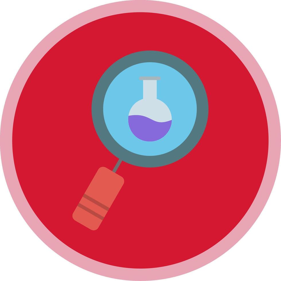 Research Flat Multi Circle Icon vector