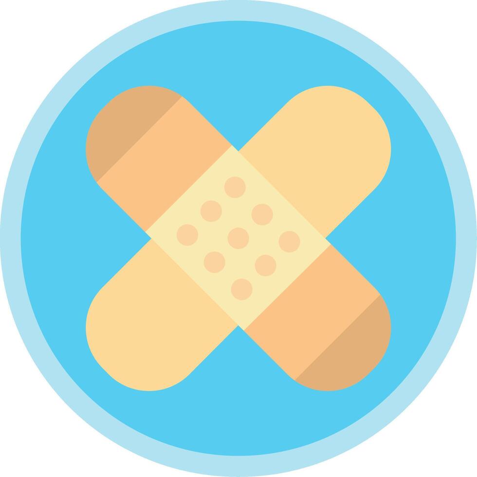 Patch Flat Multi Circle Icon vector