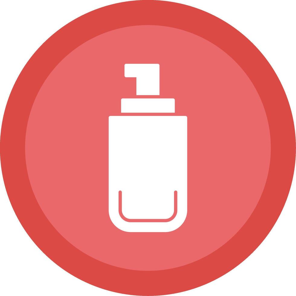 Foundation Glyph Multi Circle Icon vector