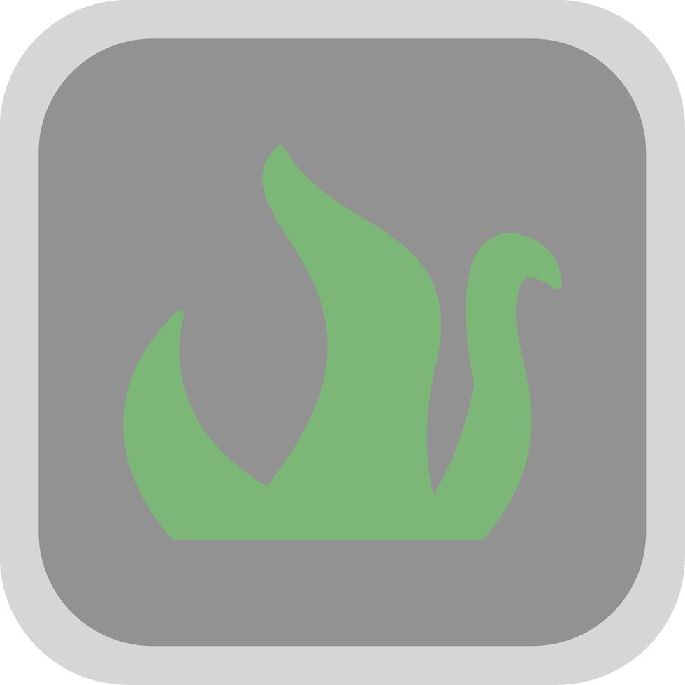 Kraken Flat Round Corner Icon vector