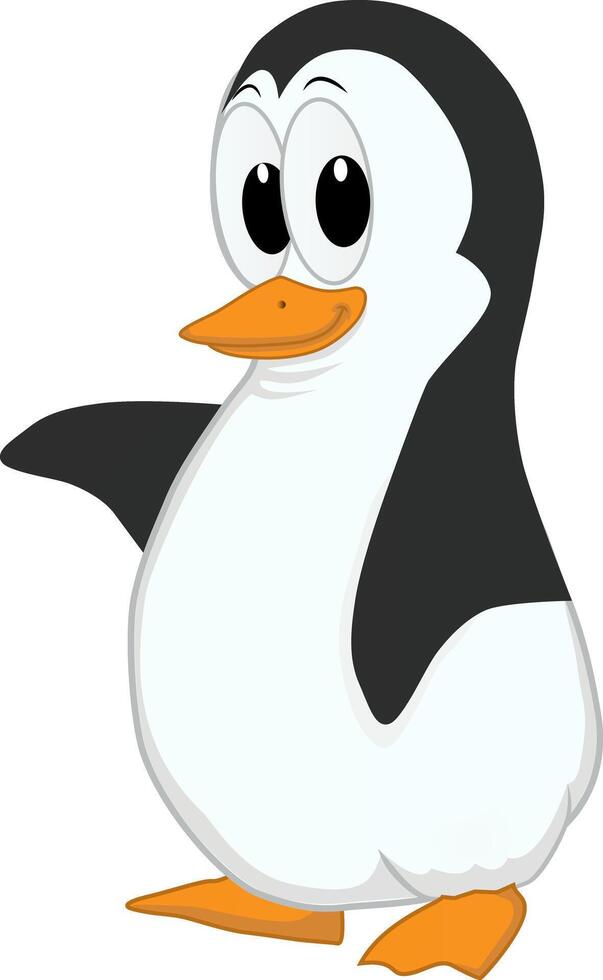 penguin clip art illustration vector