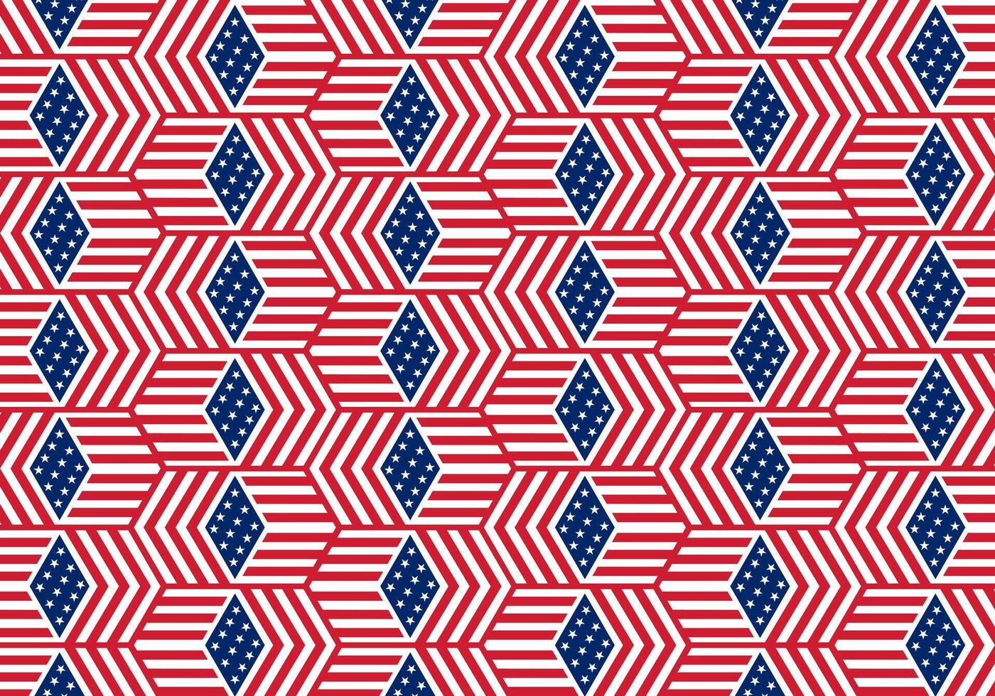 Happy Independence day USA background. 4th of July. President day. banner, greeting card, invitation, poster, flyer, textile pattern background. vector