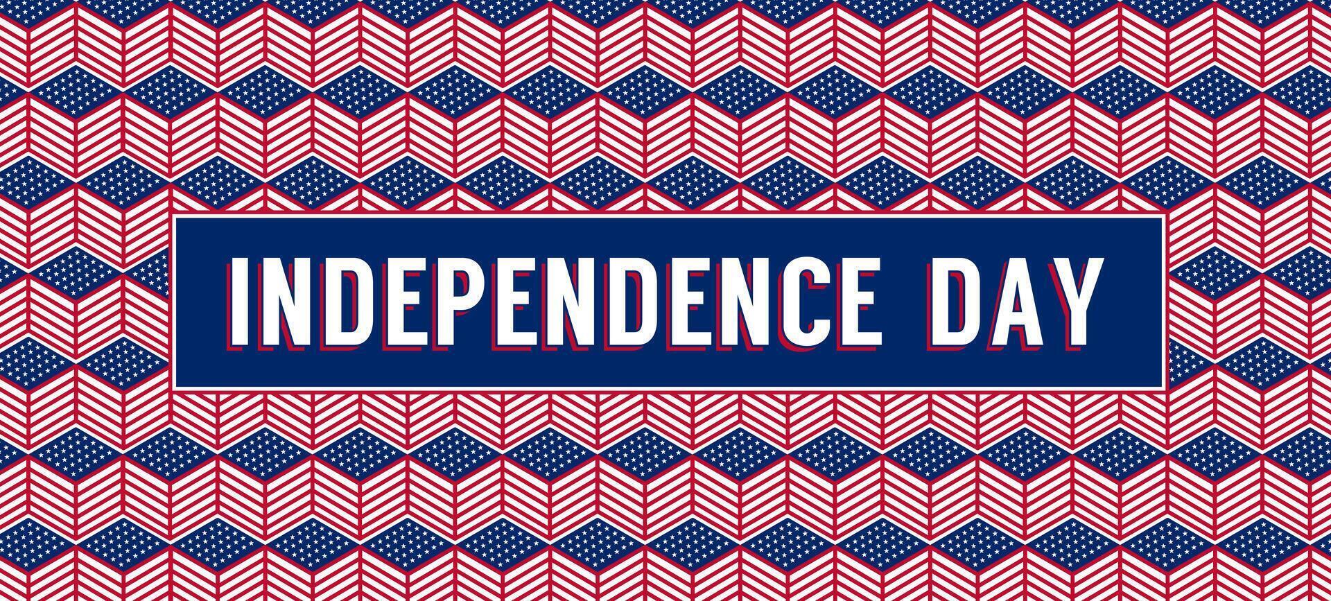 Happy Independence day USA. 4th of July. banner, greeting card, invitation, poster, flyer with text. vector