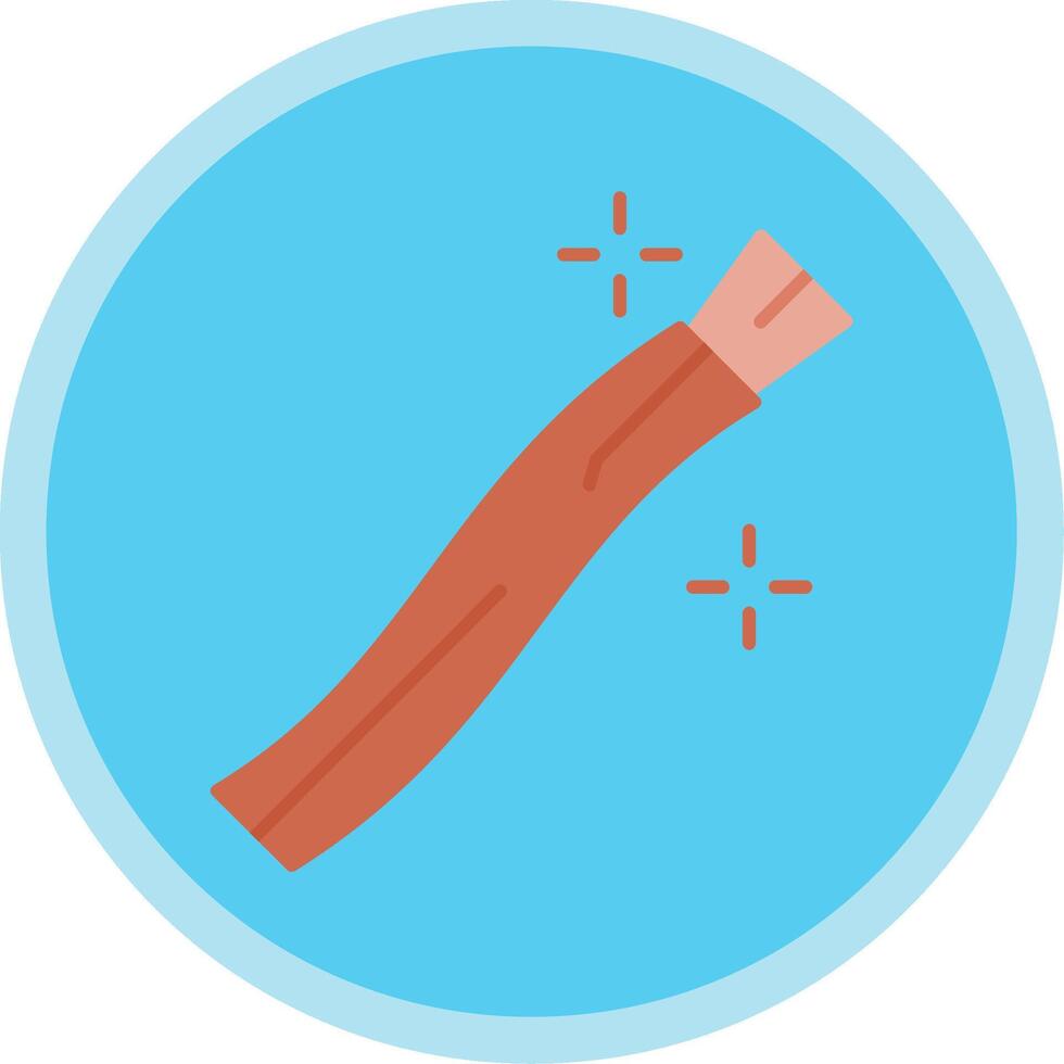 Miswak Flat Multi Circle Icon vector