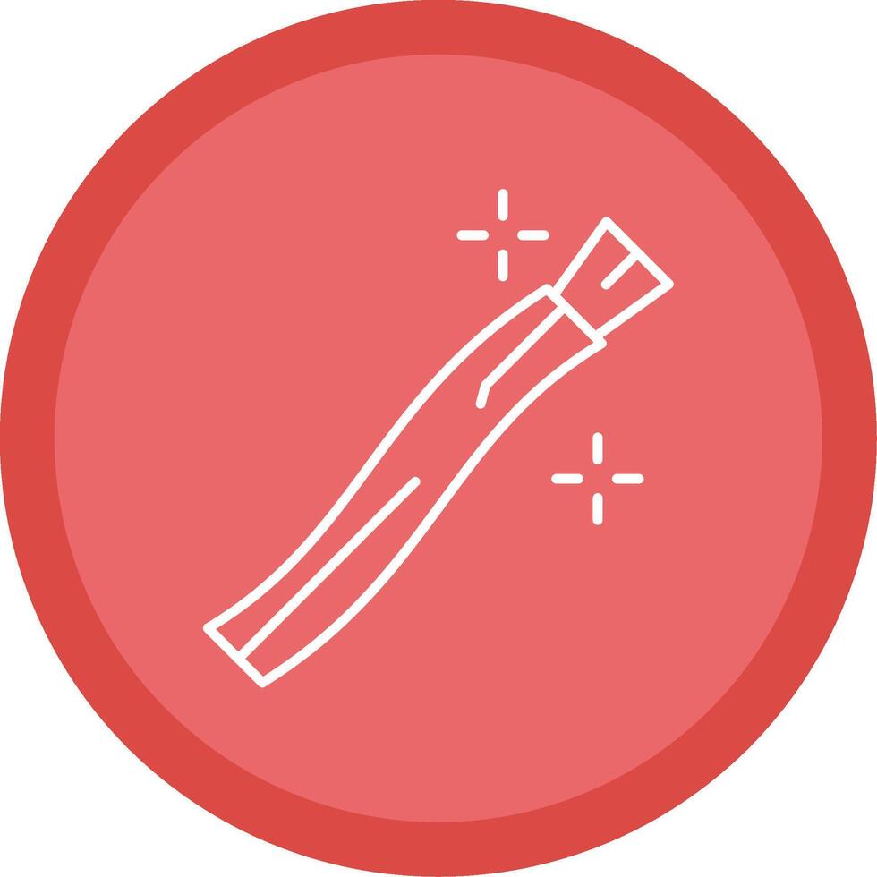 miswak línea multi circulo icono vector