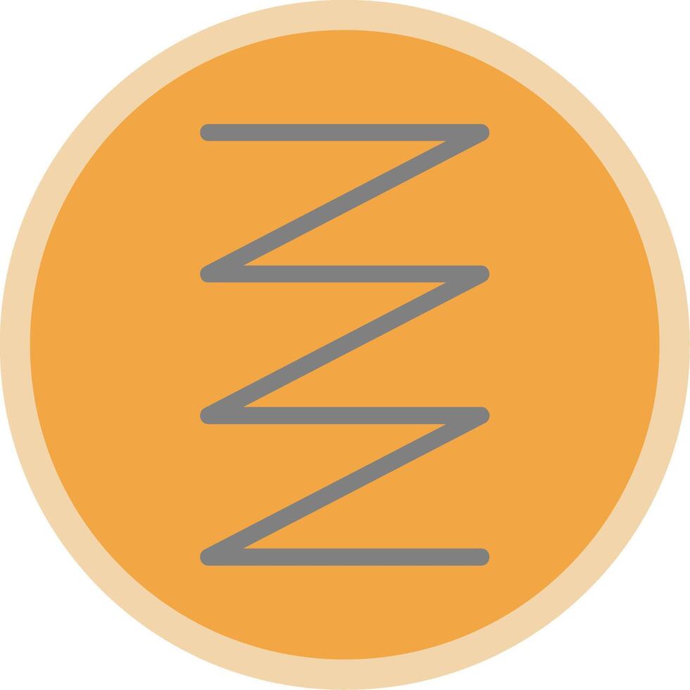 Spring Flat Multi Circle Icon vector