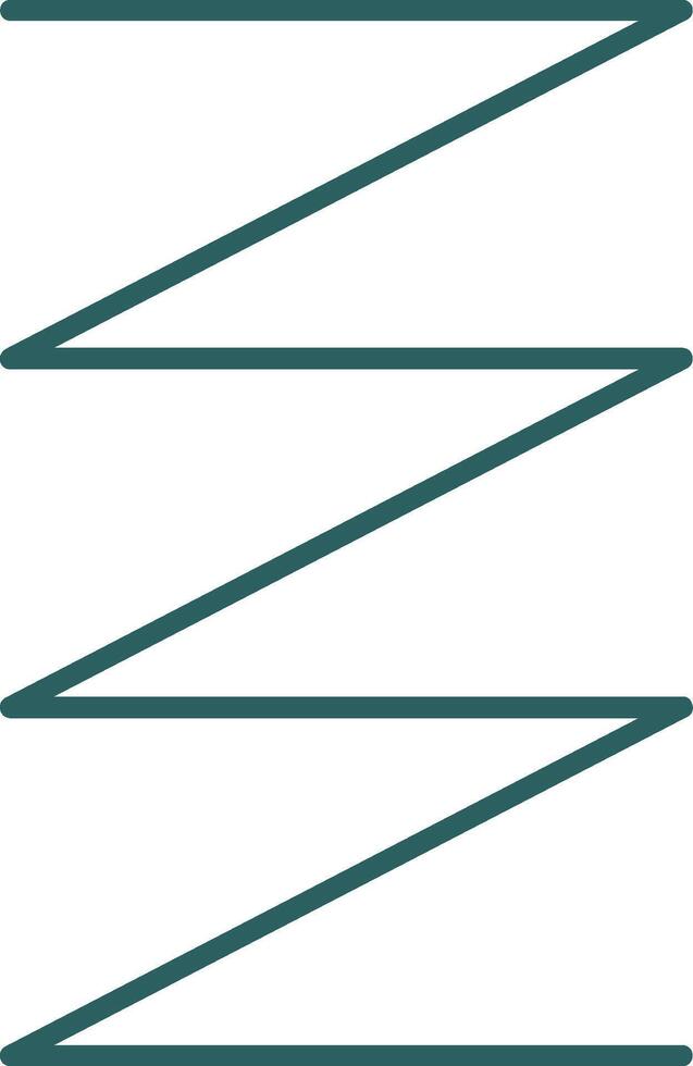 Spring Line Gradient Round Corner Icon vector