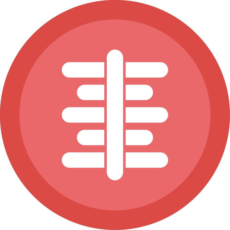Center Align Glyph Multi Circle Icon vector