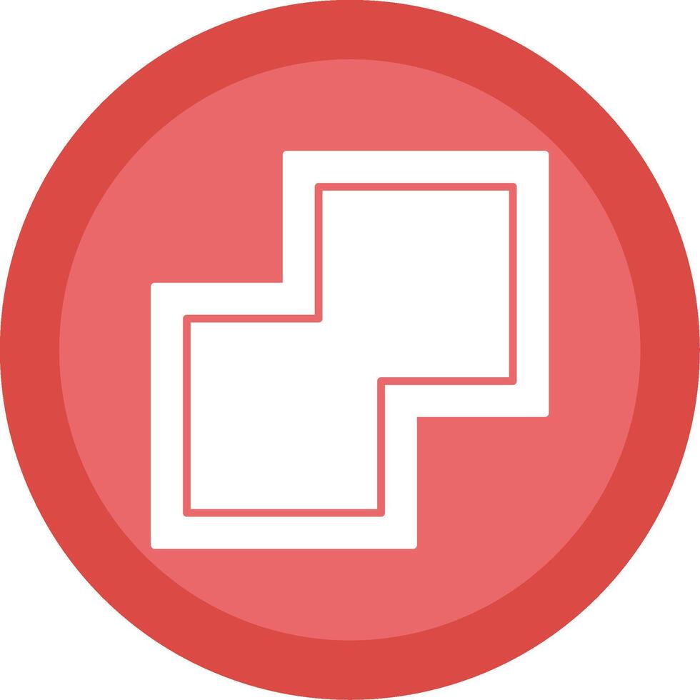 Combine Glyph Multi Circle Icon vector