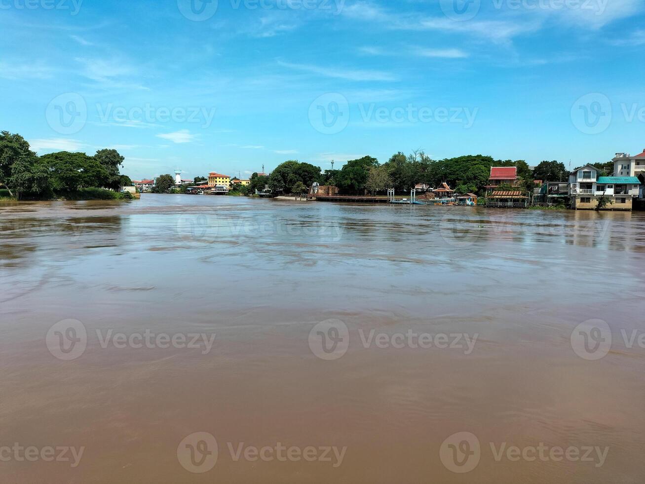 Chao Phraya River, Phra Nakhon Si Ayutthaya Province, Thailand photo
