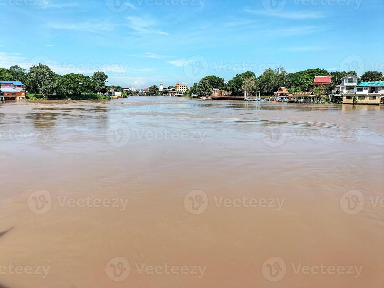 Chao Phraya River, Phra Nakhon Si Ayutthaya Province, Thailand photo