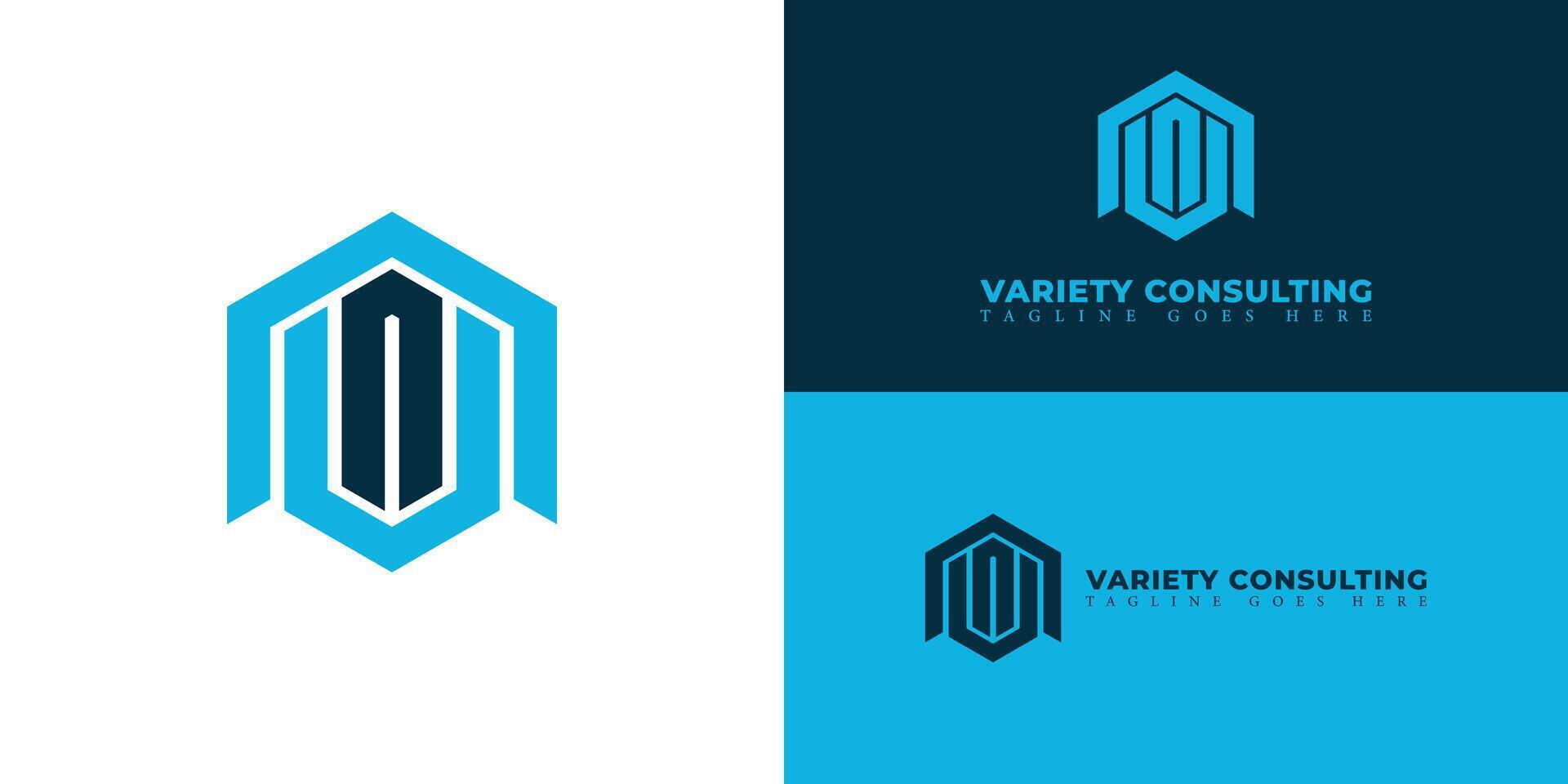 resumen inicial letra vc o CV logo en azul color aislado en múltiple antecedentes colores. el logo es adecuado para negocio consultante empresa logo íconos a diseño inspiración plantillas. vector
