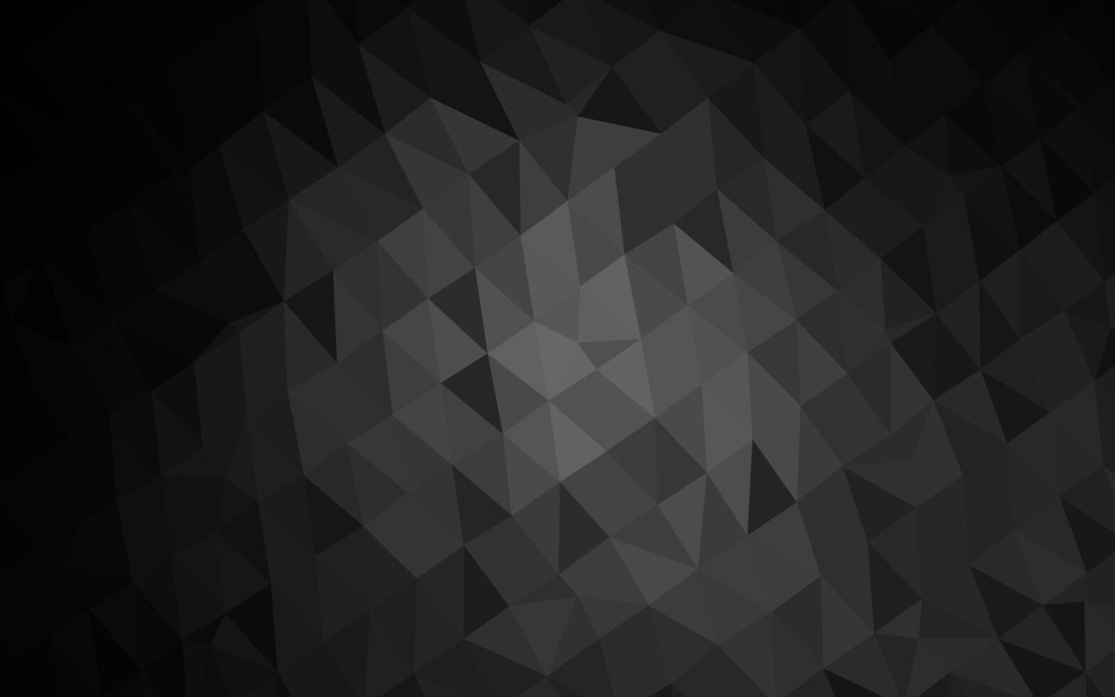 Dark Silver, Gray triangle mosaic texture. vector