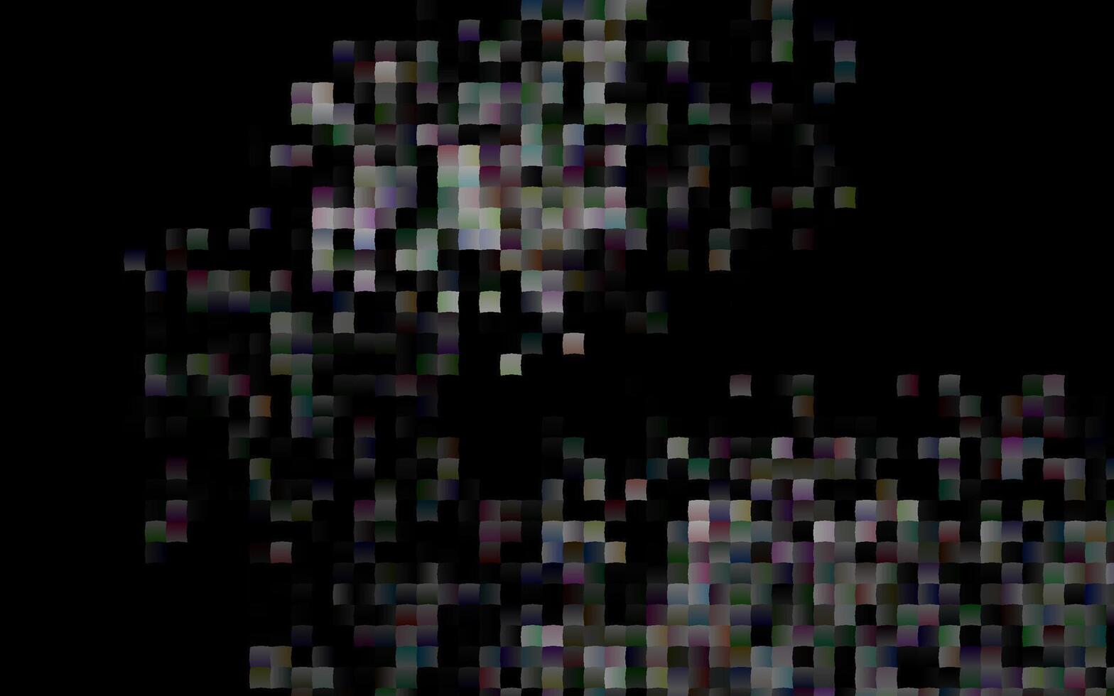 Dark Silver, Gray background with rectangles. vector