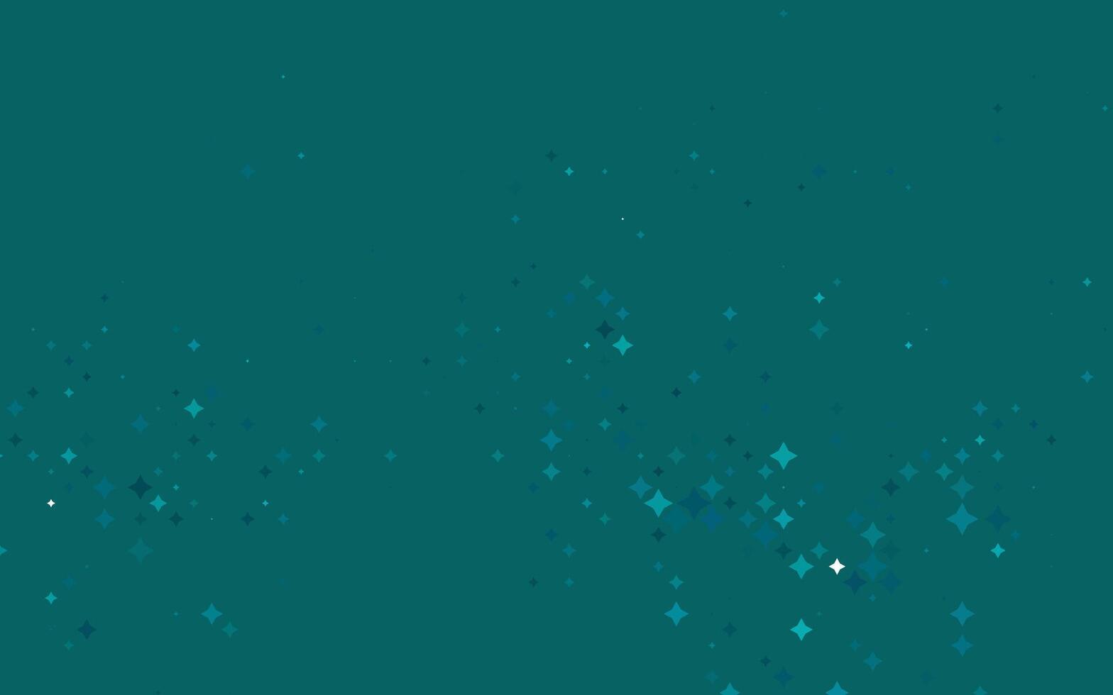 Light BLUE background with colored stars. vector