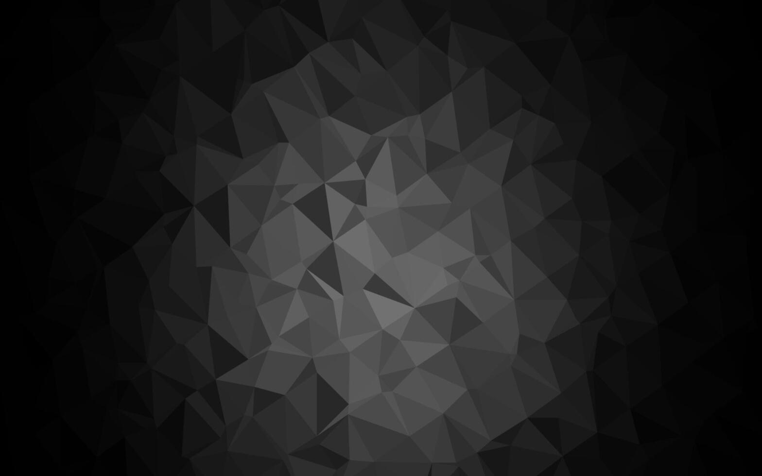 Dark Silver, Gray low poly texture. vector