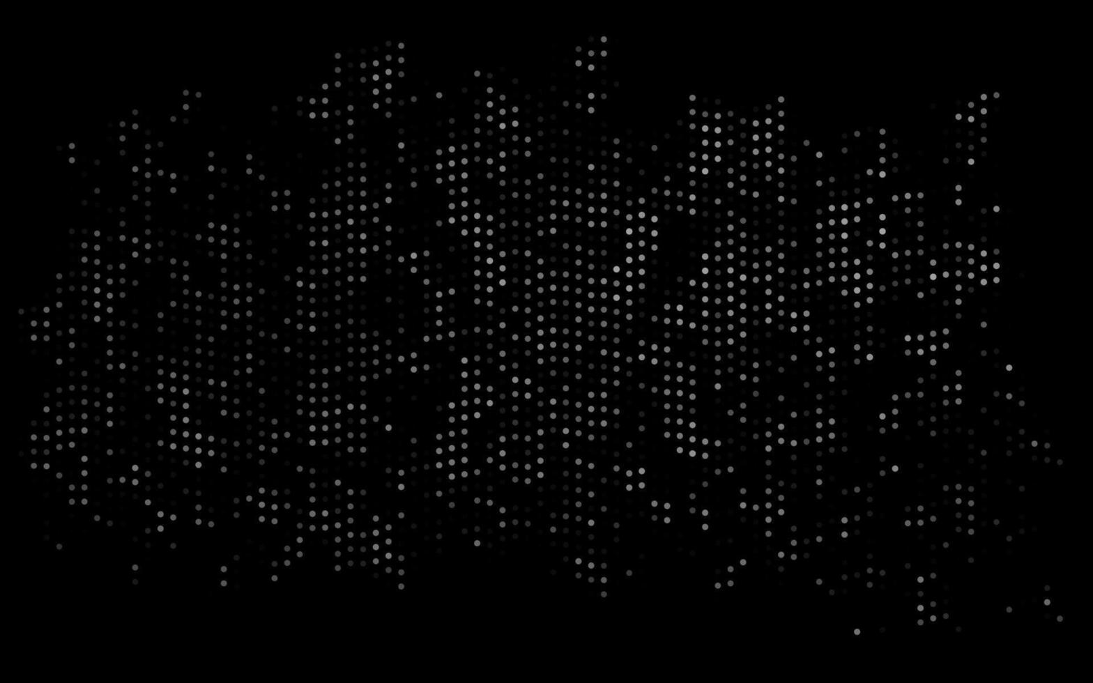 Dark Silver, Gray background with bubbles. vector