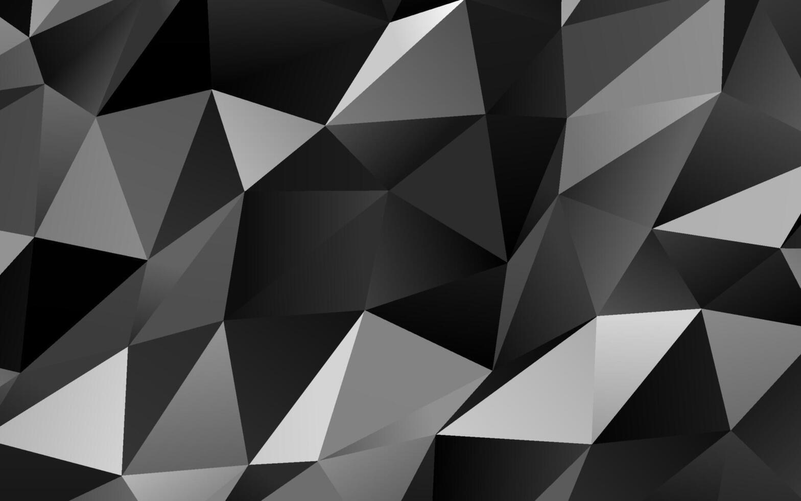 Light Silver, Gray low poly cover. vector