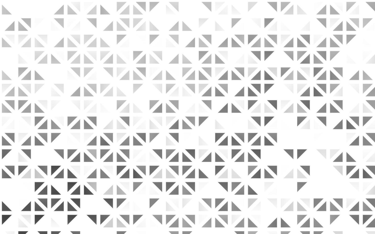 Light Silver, Gray seamless layout with lines, triangles. vector
