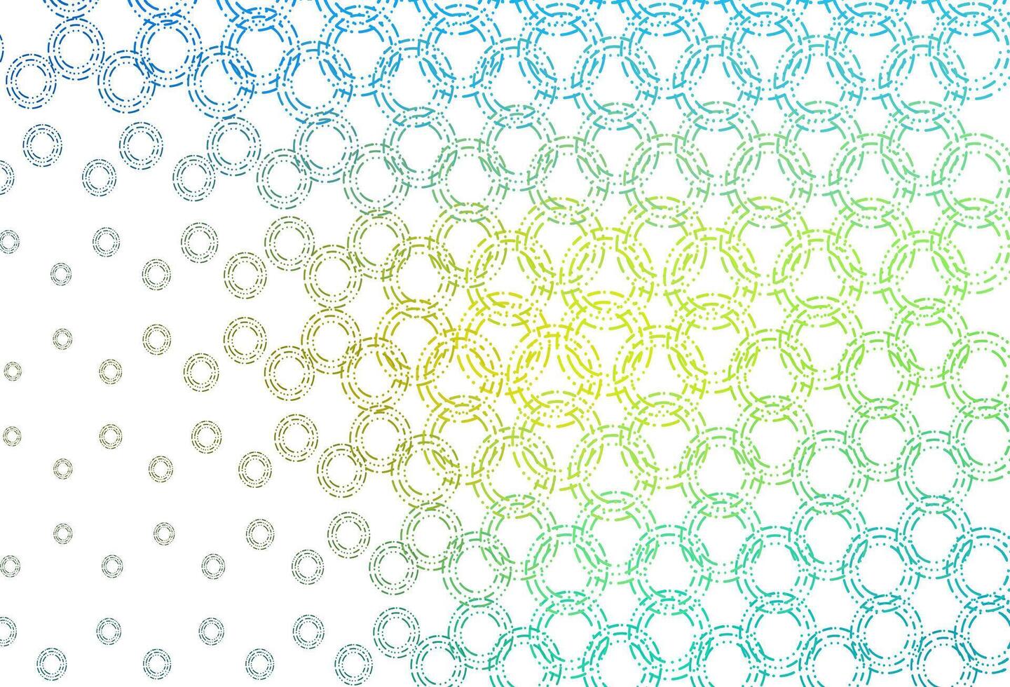 Light blue, yellow texture with disks. vector