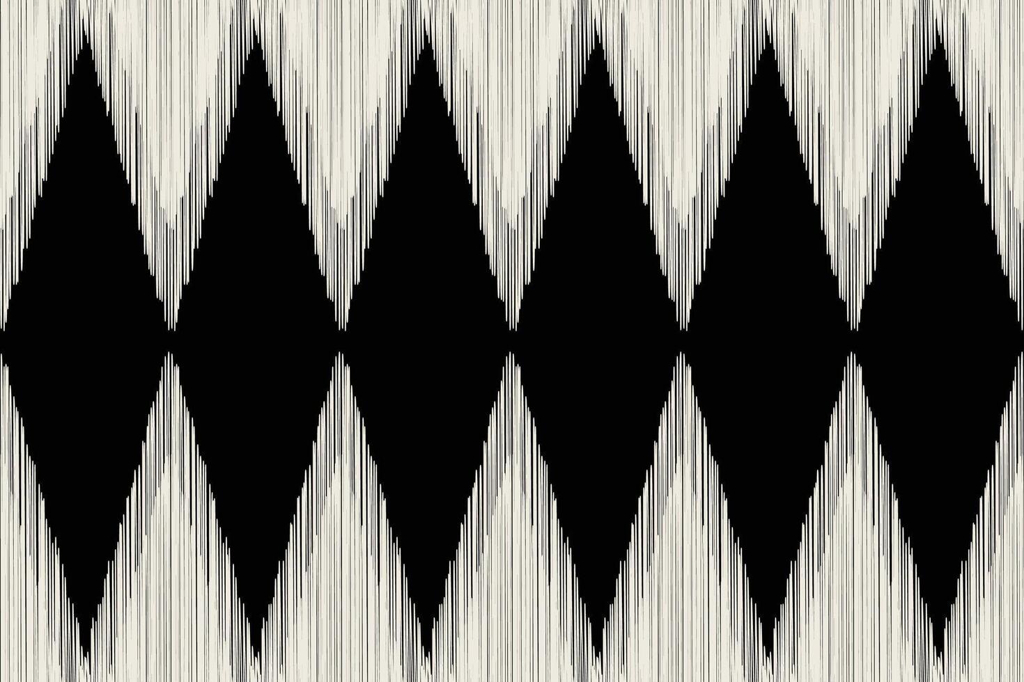 tradicional étnico ikat motivo tela antecedentes modelo geométrico .africano ikat bordado étnico oriental modelo negro antecedentes fondo de pantalla. resumen, ilustración.textura, marco, decoración. vector