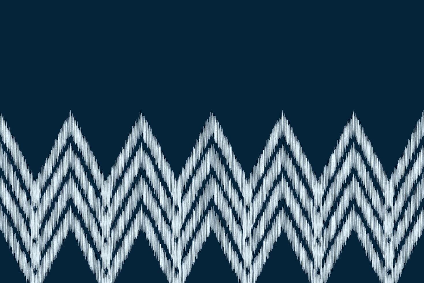 tradicional étnico ikat motivo tela modelo geométrico estilo.africano ikat bordado étnico oriental modelo azul antecedentes fondo de pantalla. resumen, ilustración.textura, marco, decoración. vector