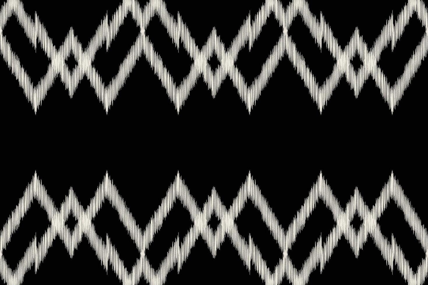 Traditional Ethnic ikat motif fabric background pattern geometric .African Ikat embroidery Ethnic oriental pattern black background wallpaper. Abstract,,illustration.Texture,frame,decoration. vector