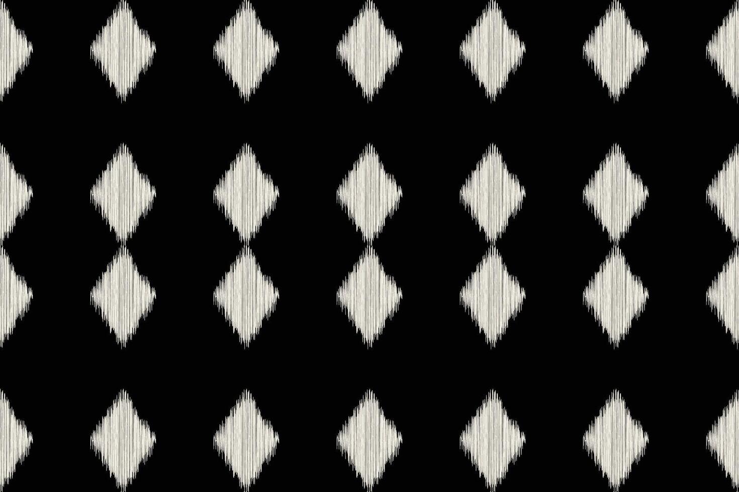 Traditional Ethnic ikat motif fabric background pattern geometric .African Ikat embroidery Ethnic oriental pattern black background wallpaper. Abstract,,illustration.Texture,frame,decoration. vector