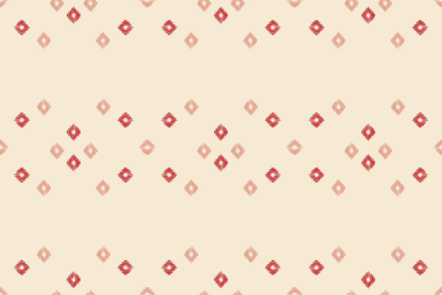 tradicional étnico ikat motivo tela modelo antecedentes geométrico .africano ikat bordado étnico modelo marrón crema antecedentes fondo de pantalla. resumen, ilustración.textura, marco, decoración. vector